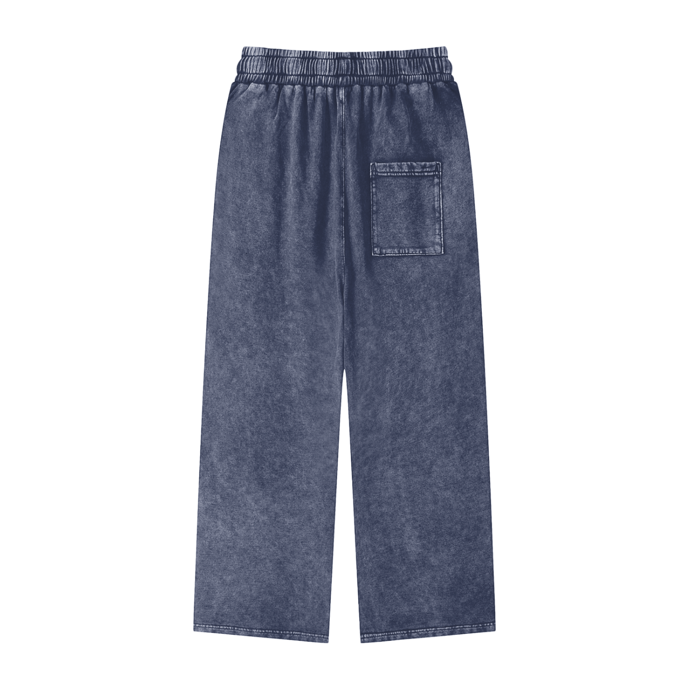 Acid Wash Oversize Arctic Blue Straight Leg Pants