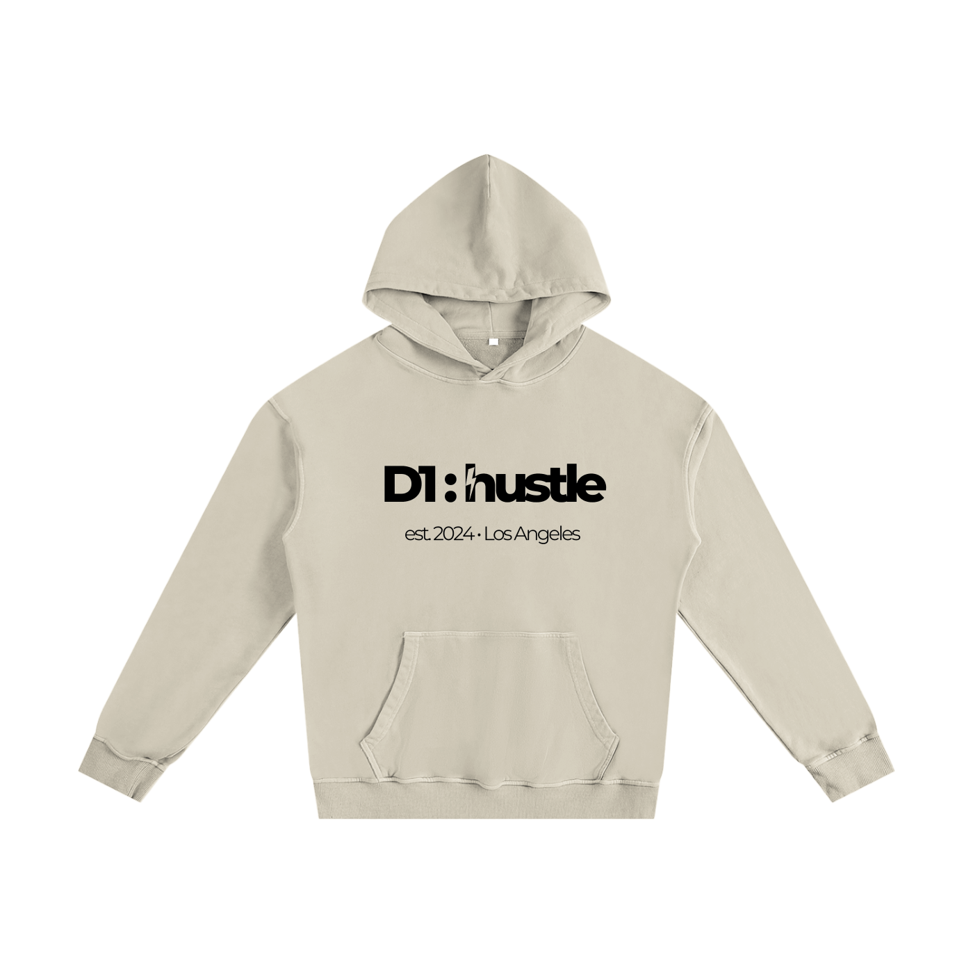 Eco-friendly Enzyme Washed Apricot Butter Hoodie