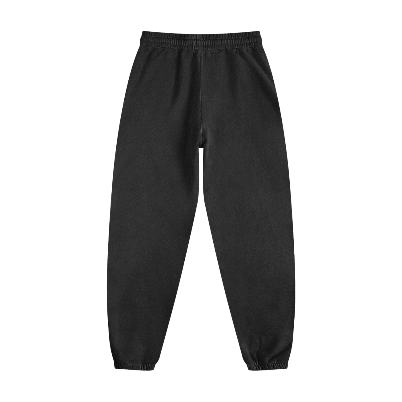 Eco-friendly Enzyme Washed Black Sweatpants
