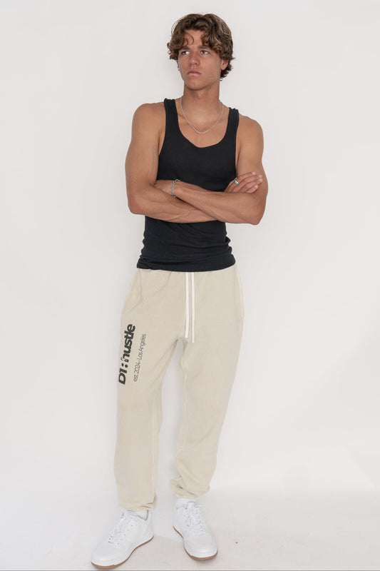 Eco-friendly Enzyme Washed Apricot Butter Sweatpants