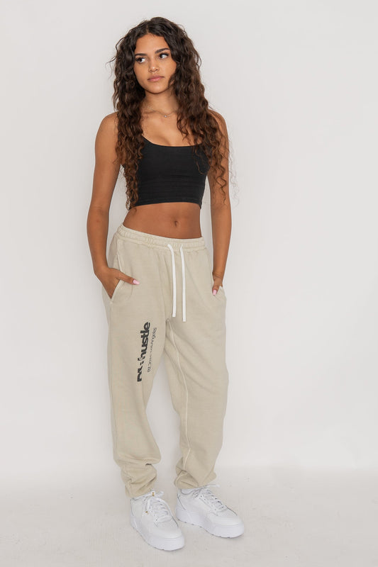 Eco-friendly Enzyme Washed Apricot Butter Sweatpants
