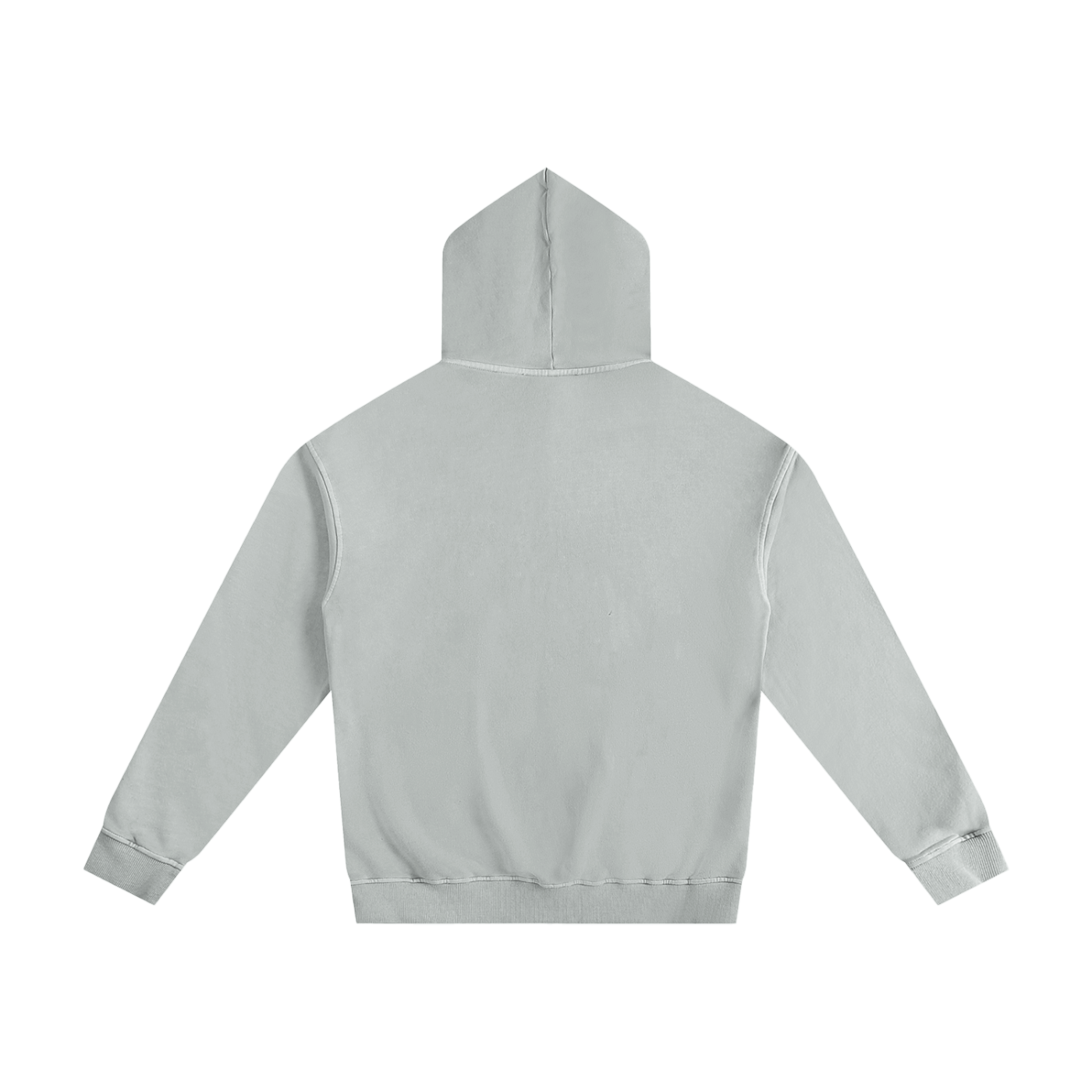 Eco-friendly Enzyme Washed Ash Grey Hoodie